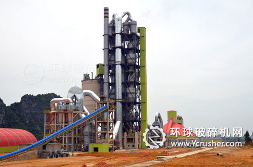合肥院承建的越南廣福日產5000噸水泥熟料EPC總包工程順利點火
