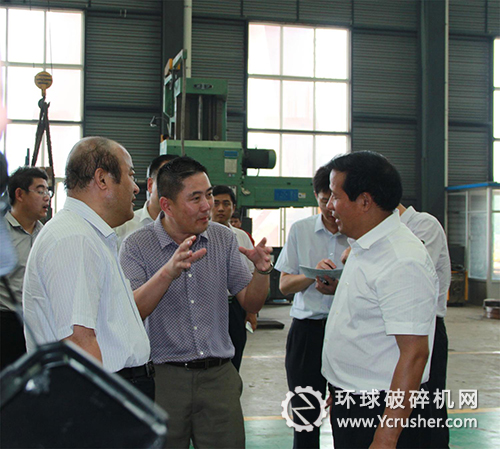 沈總向張書記匯報魯一未來發展方向及目標