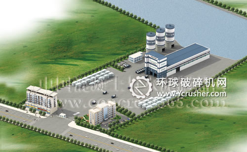 南方路機全環保型混凝土攪拌設備 