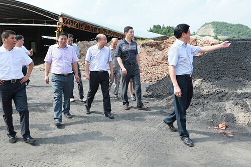 洪關良副區長帶隊赴永康、黃巖考察建筑垃圾處置工作
