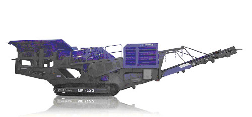 克林曼MR 122 Z油電雙動力型移動反擊式破碎設備