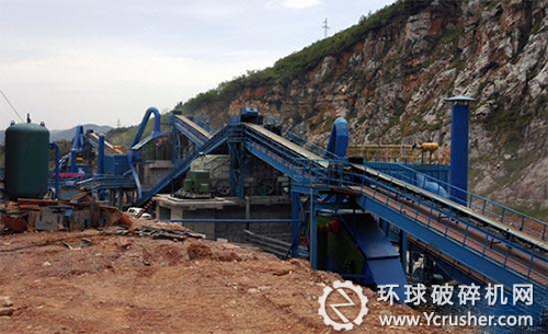 鄭州鼎盛總承包建設(shè)葛洲壩松滋水泥時(shí)產(chǎn)800噸砂石骨料生產(chǎn)線